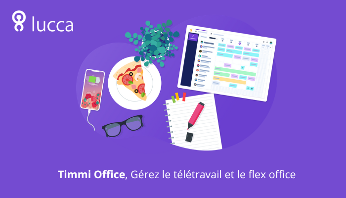 Timmi office, gestion du télétravail et du flex office